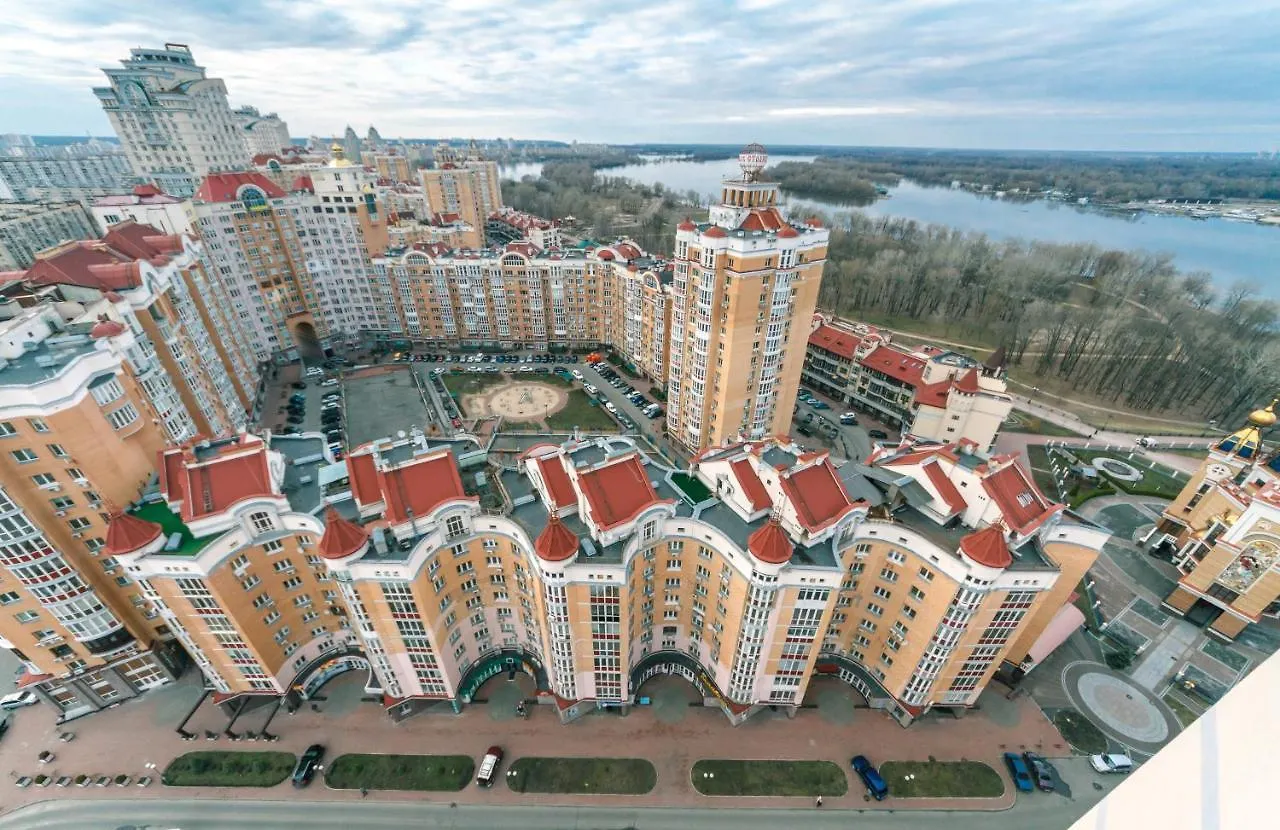 2Кvip Апартаменты С Видом На Днепр Kiev 0*,  Ukraina